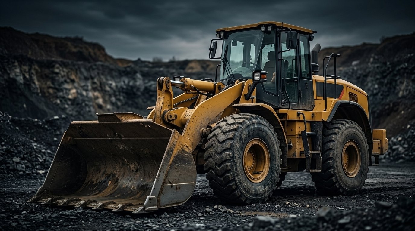 Commercial heavy wheel loader